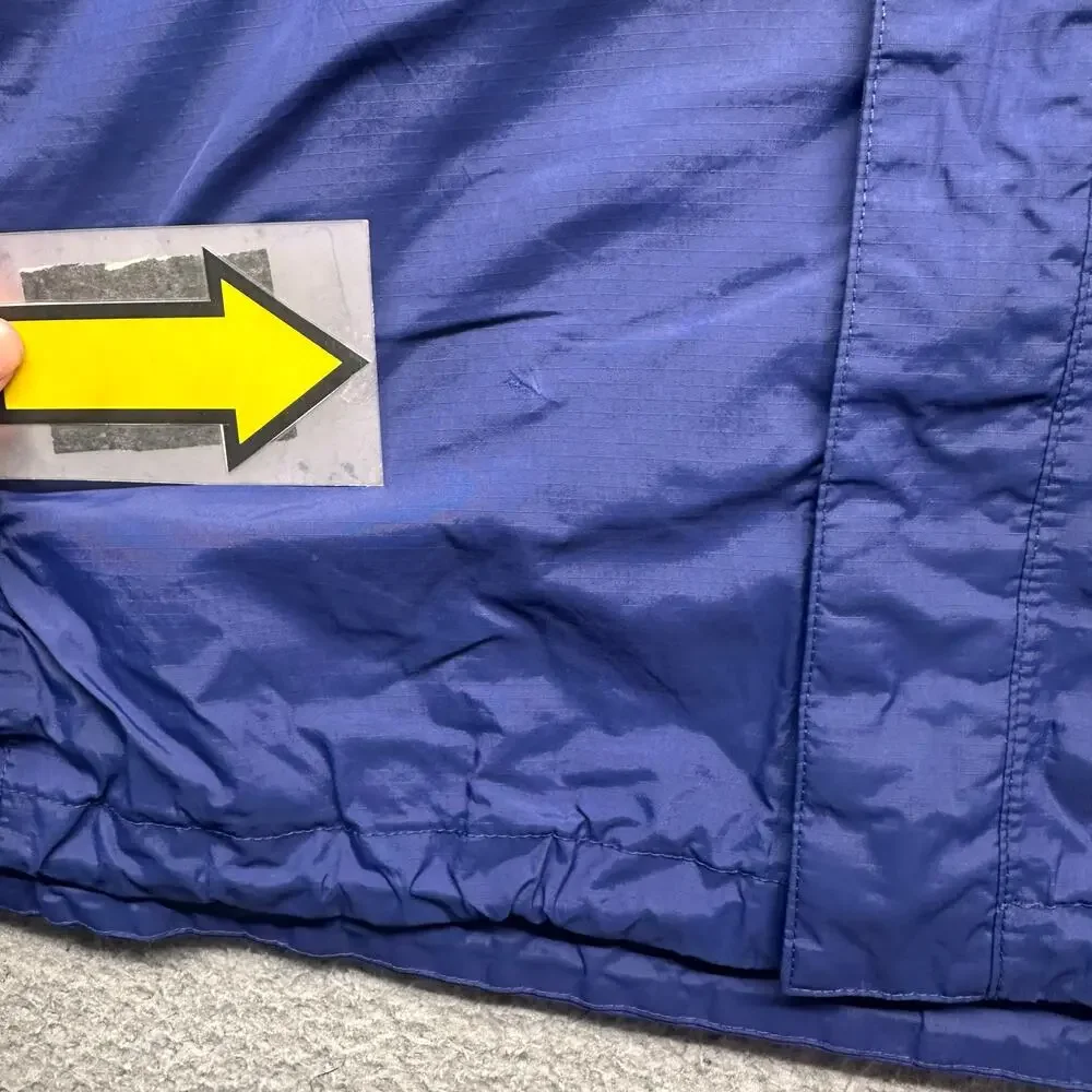The North Face Resolve 2 Jacket Mens 3XL Blue Hooded NF0A2VD5 DryVent Waterproof